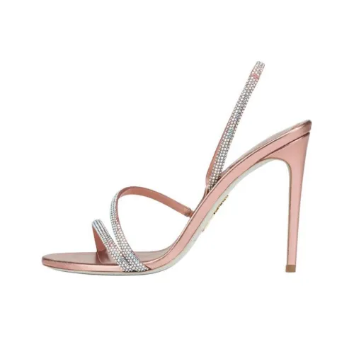 RENE CAOVILLA Irina one Ремень Сандалии 10,5 см Женские Розовые