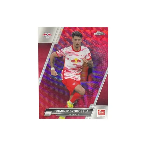 Topps Szoboszlai Bundesliga Chrome Венгрия Liverpool Szoboszlai 399 Игрок Карточки Карта Quality пройдет Спортивные карты 1 шт