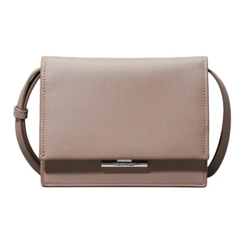 Calvin Klein Полиуретан Маленькая Квадратная Сумка через плечо Женская CINDER