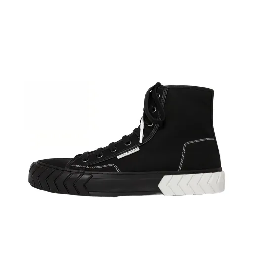 Both High-Top Men's Canvas Shoes