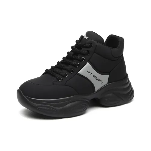 RED DRAGONFLY Масштабируемые кроссовки легкие высокие с платформой спортивная повседневная обувь для путешествий женская