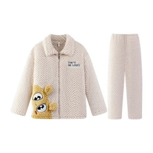 William Pajama Комплект Женский Абрикос