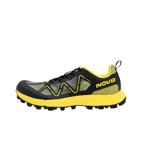 INOV 8 Беговые кроссовки Низкий топ Желтый черный Мужской