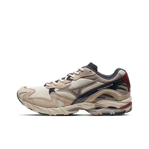Mizuno Wave Rider 10 Casual Низкий Топ Бежевый Песочный Унисекс