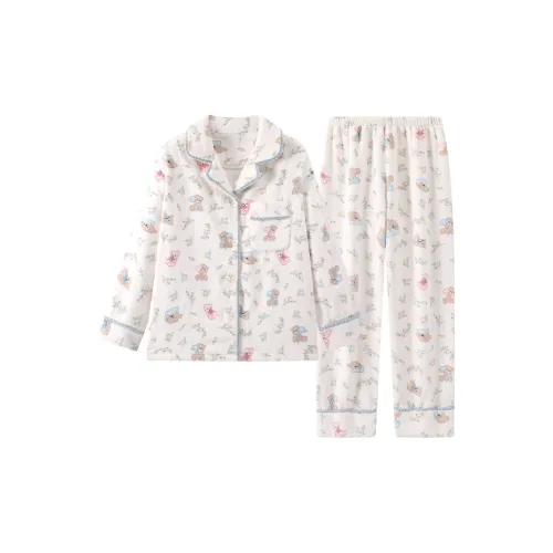 WANANNI Пижамный комплект женский цвет экрю