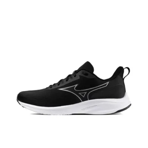 Mizuno Slip-resistant Abrasion-resistant Low-top Беговые кроссовки Унисекс Черный