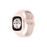 Светло-розовый [встроенный силиконовый ремешок]