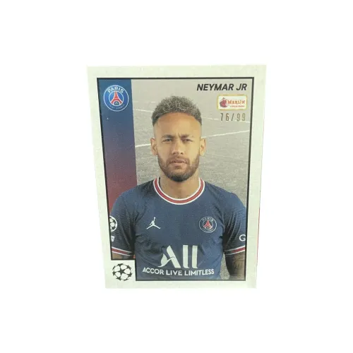 Topps Euro Merlin 97 Бразилия Барса Барселона Париж Неймар 99 Штука Игрок Карта Карта пройдет Through Спортивные карты 1 шт