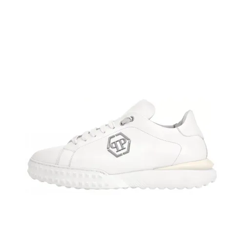 PHILIPP PLEIN Низкий топ Повседневная обувь Мужская Белый