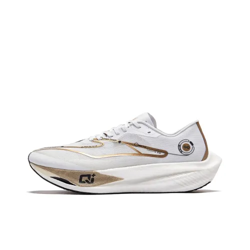 Erke Zhijing 2,0 Амортизаторы Shock Absorbers Oтскок Низкий Топ Беговые кроссовки Мужской Шанхай Цветовая схема