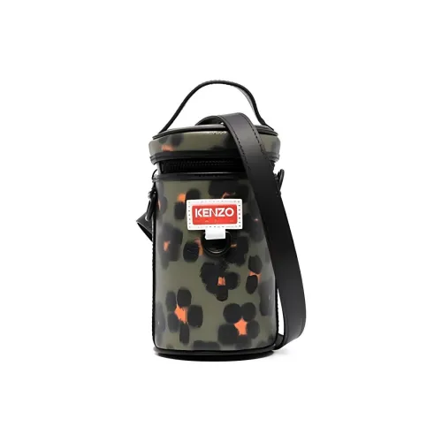 KENZO HANA LEOPARD Сумки кросс-боди Унисекс