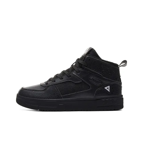 PEAK Амортизаторы Shock устойчивые к истиранию противоскользящие MID топ кэжуал женский чисто черный