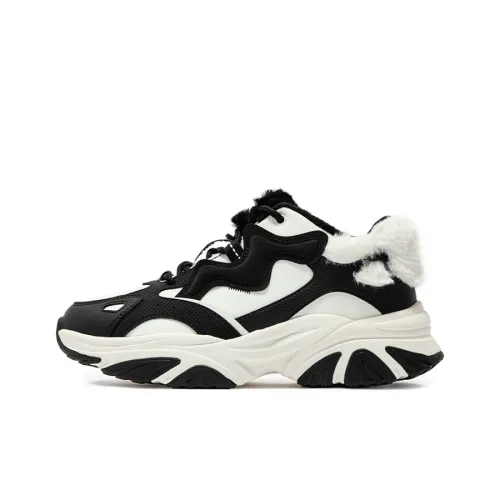 361° Slip устойчивый к истиранию термический MID кэжуал женский белый черный