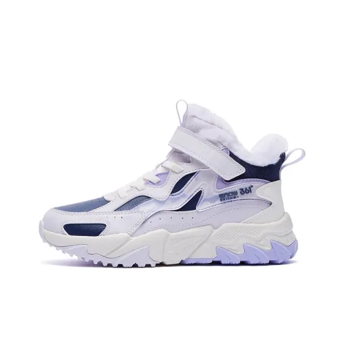 361°KIDS' Кэжуал MID Топ Светло-синий/Розовая вода Фиолетовый/Wood Винный фиолетовый Школьный возраст