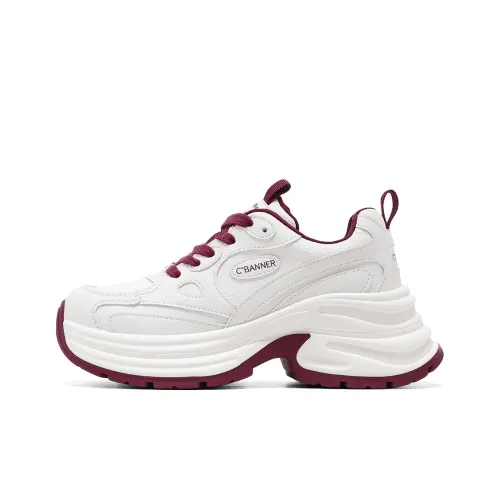 C°BANNER Устойчивые к истиранию Низкие Топ Кроссовки с Толстой Подошвой Женские