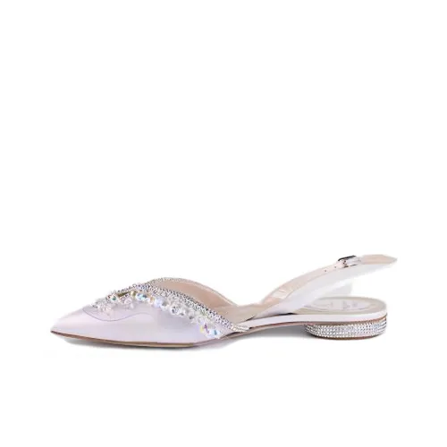 RENE CAOVILLA Повседневная обувь Женская Серебряная