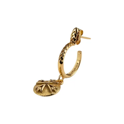 Серьги EMANUELE BICOCCHI 24K с золотым покрытием серебряные женские золотые