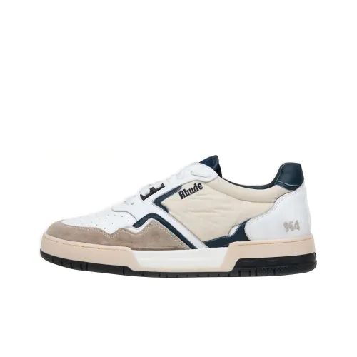 RHUDE Скейтборд Кроссовки Низкие Белые Серые Синие Мужские