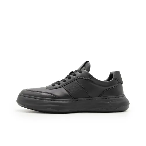 Satchi Мужские повседневные туфли Low Top Черные Мужские