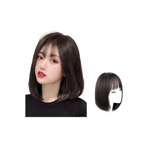 TIANKONGSHU Тонкие прядьки Натуральный Бесшовный Анти-возрастной Парные волосы Парик