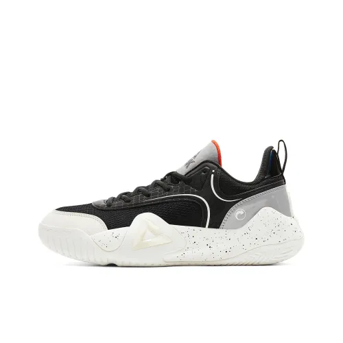 PEAK Sharp Marks Баскетбольные кроссовки Низкий топ Черный Айвори Мужской