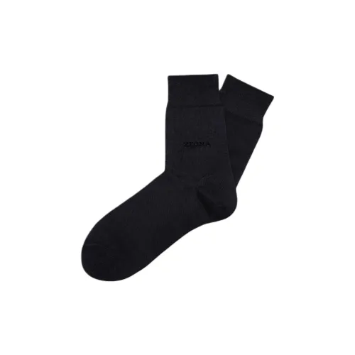 Ermenegildo Zegna 1 шт Синий Унисекс MID Носки до икры