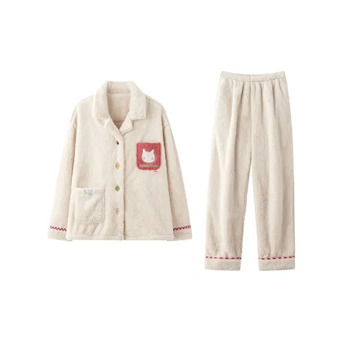 MIOJUER Пижамный комплект женский цвет сливовый