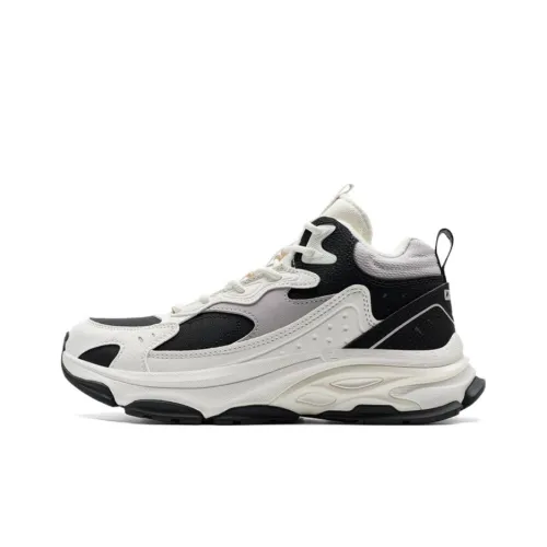 XTEP Противоскользящий Термический Высокий Топ Повседневный Женский Белый Черный