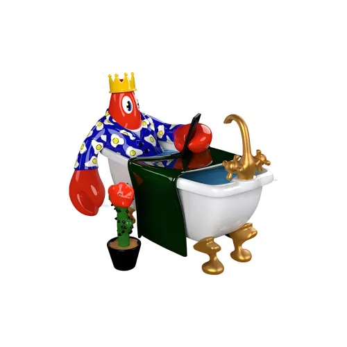 POP MART POP MART IP Inner Flow × Philip Colbert LOBSTER Tub Модные фигурки 21 см