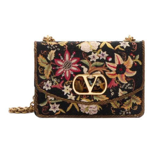 Valentino Цветочный Вышивка Сумка через плечо Сумка Женская Многоцветная