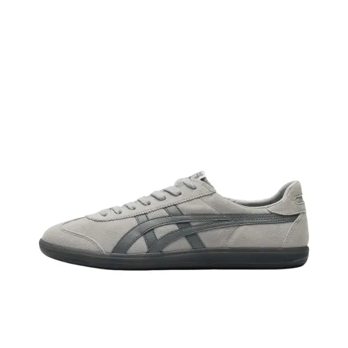 Onitsuka Tiger Tokuten Slip-Resistant Abrasion-Resistant Low-Top Skateboard Shoes Unisex Gray Onitsuka Tiger Tokuten Скользящие Уносимые Низкие Кеды для Скейтбординга Унисекс Серый