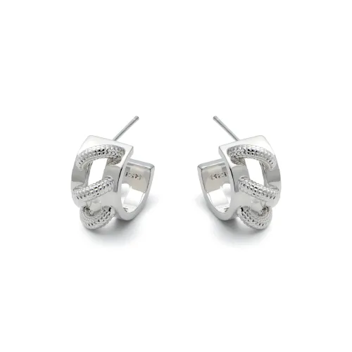 RSNY Серьги из меди с золотым покрытием женские