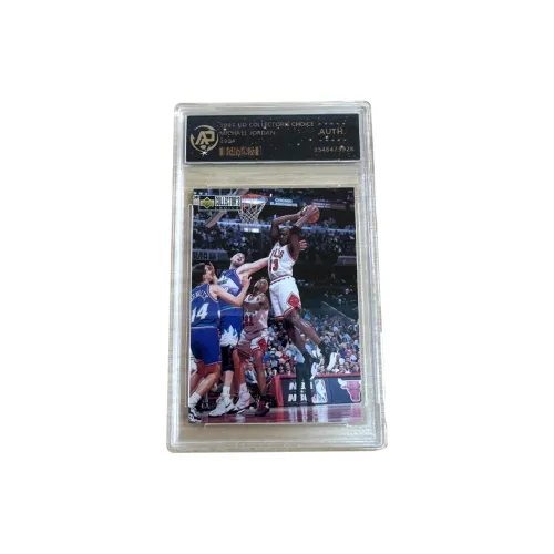 Верхняя Дека 1997 Майкл Джордан Быки Баскетбол GOD Коллекция Career Подкладка The Jazz Классический Moment Звезда Карта