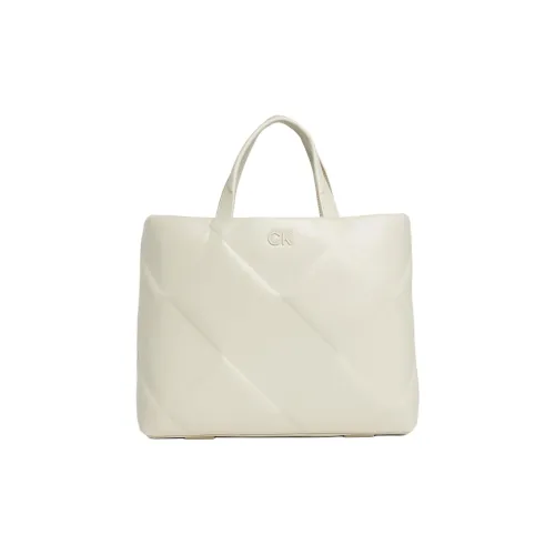 CALVIN KLEIN Полиэстер Тоут Сумка Сумка для покупок Сумка Женская Камень Бежевый
