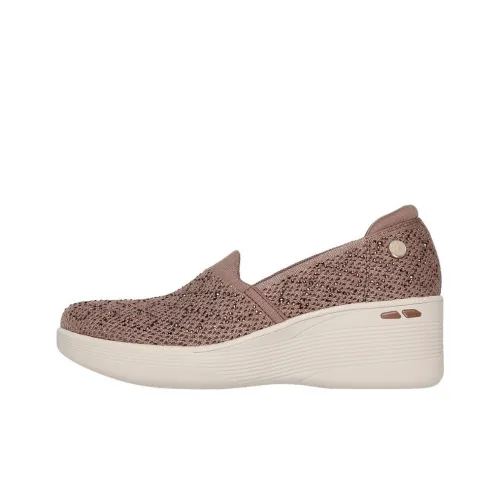 Martha Stewart x Skechers Pier Lite Low Топ Повседневная обувь Женская Мокко