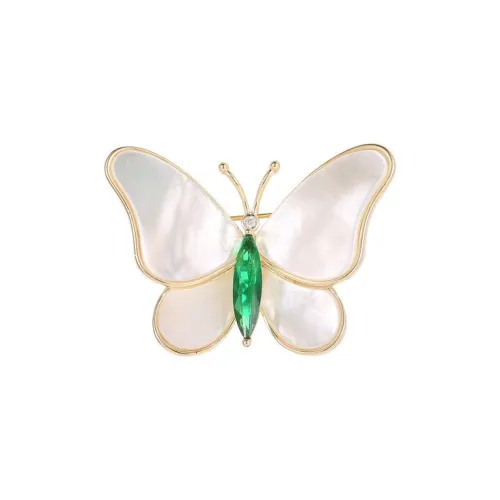 Lockstarfy Mother of Pearl Brooches Women's