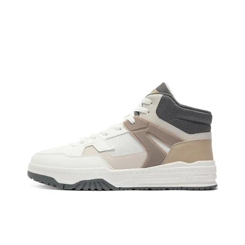 361° Cloud Journey SE Термические Износостойкие Высокие Кроссовки для Скейтбординга Мужские Белые Серые