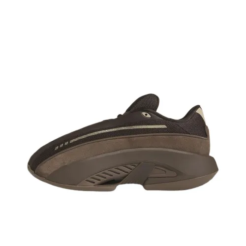 Adidas Винтажные баскетбольные кроссовки Low Top Темно-коричневый Унисекс
