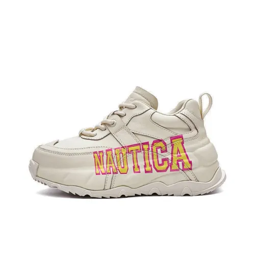 NAUTICA Повседневный Низкий Топ Бежевый Желтый Женский