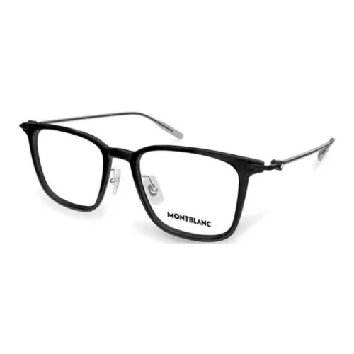 MONTBLANC Литьевые Оправы для Очков из Металла Квадратные Унисекс Черные