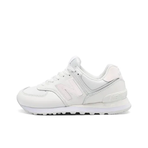 New Balance NB 574 Low Топ Повседневная обувь Женская Белая