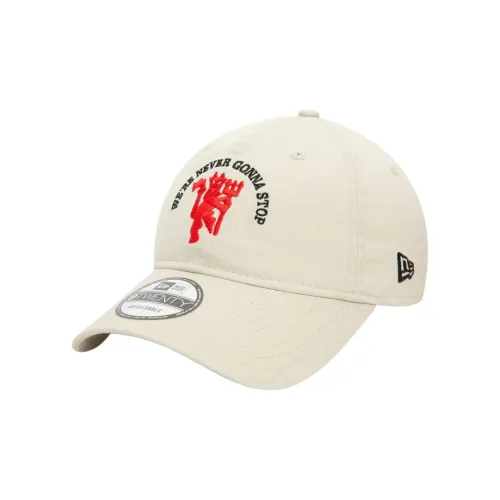 New Era Хлопковые кепки унисекс бежевые