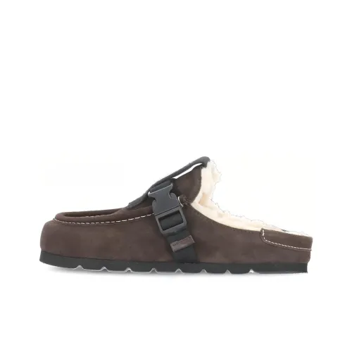 McQ Alexander McQueen Резиновая подошва Домашние тапочки Женские Коричневый