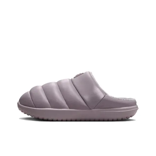 Nike Burrow SE Устойчивые к истиранию и скольжению Домашние тапочки Женские Светло-фиолетовые
