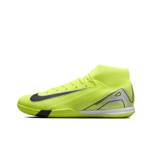Nike Mercurial Superfly 10 Slip-resistant Abrasion-resistant Football Cleats Unisex Green Найк Меркуриал Суперфлай 10 Противоскользящие Устойчивые к истиранию Футбольные бутсы Унисекс Зеленый