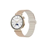 Молочно-чайный & Белый/2 Магнитный Силикон