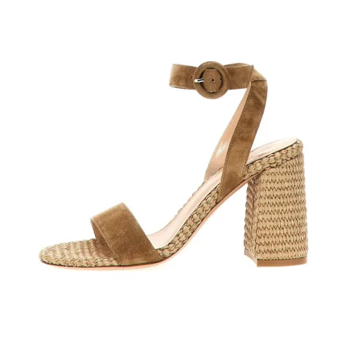 GIANVITO ROSSI Marbella One Ремешок Сандалии 9,5 см Женские Умбра