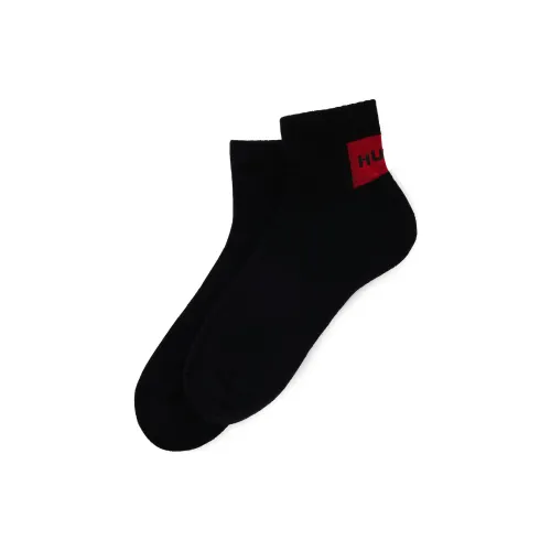 Hugo Boss FW24 Низкие носки Мужские 2 упаковки Черные