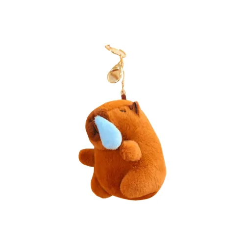 Happy Fish Капибара Брелок для сумки Ключница Плюшевая Подвеска 13 см Рекомендуемая высота