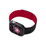 Чёрный-бордовый